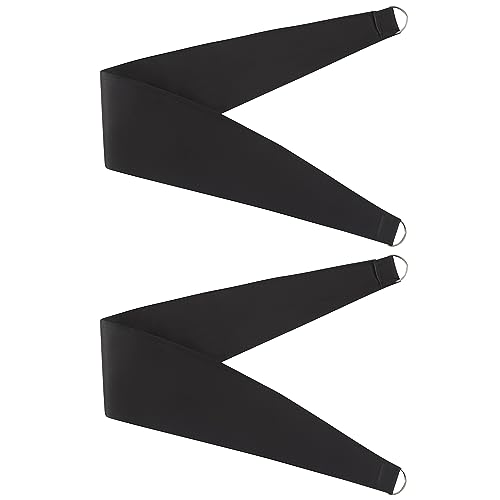 Image of Bujasso Black Blackout Curtain Panels with Sheer Overlay Mix and Match Double Layer Thermal Insulated Window Treatment Set for Bedroom Living Room Black Drapes with Tiebacks Grommet Top 37 inch Wx63 Lx2