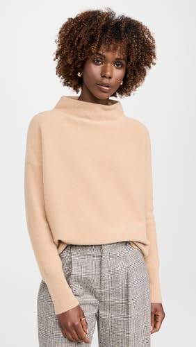 Image of Vince Women's Boiled Funnel Neck Pullover