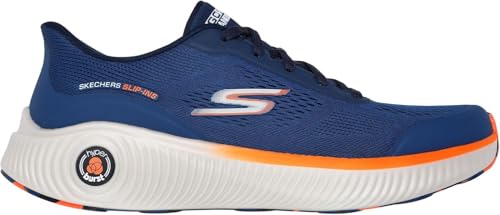 Skechers - Mens Go Run Anywhere Slip On Shoes, Color Navy, Size: 9 M US4