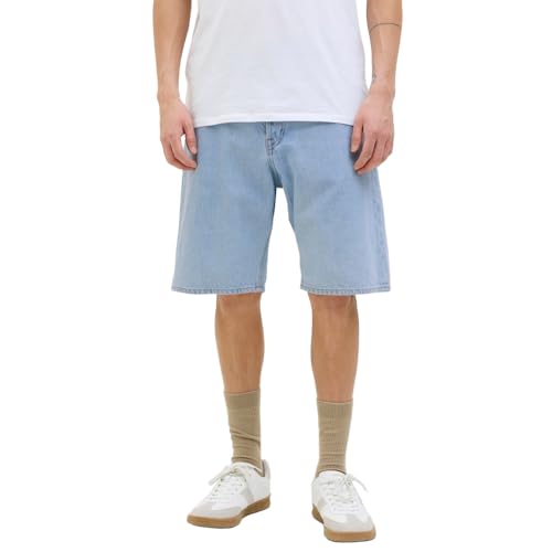 JACK&JONES Herren Jjialex Jjoriginal SBD 300 Sn Shorts, Blue Denim/Pack:SBD 304, S