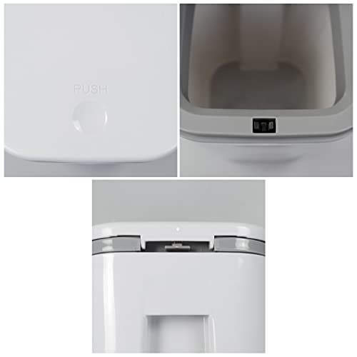 Idomy bote de basura mini de 1.5 litros para escritorio miniatura 3