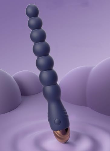 アナルバイブ アナルビーズ7連式アナルボールアナルプラグ シリコン電動ディルド 前立腺 バイブ 男性用あなる開発 女性用 初心者アナル拡張アナル開発大人のオモチャ 10振動パターン USB充電式 静音バイブ生活防水 - 画像1