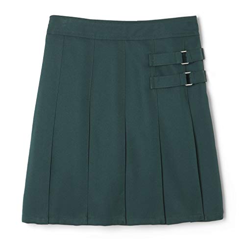 Jupe-short plissée fille verte pour la rentrée scolaire et les activités de plein air