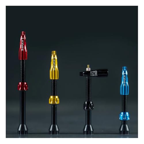 Image of Lezyne TLR Bicycle Tubeless Valve Stem, Road, Gravel, Mountain Bike, Presta, Valve Core Remover