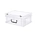 Storage, avec Poignée Joint Étanche avec Couvercle De Conteneur Boîte Organizer Bin, Léger Robuste Petits Bins Conteneurs Portables