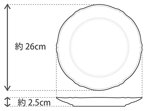 Amazon.co.jp: 大倉陶園 The Okura ブルーインペリアル 26cmミート皿