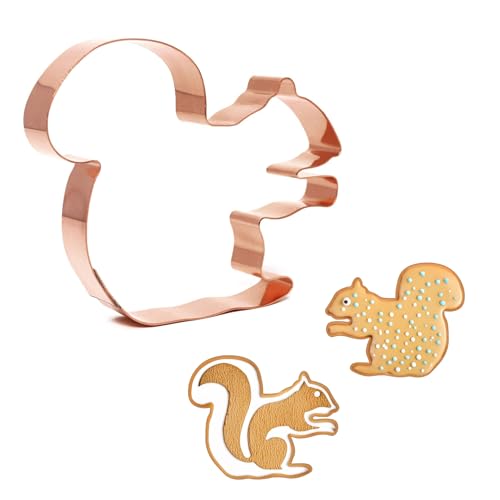 Squirrel Cookie Cutter 4.5 Inch Handcrafted in USA