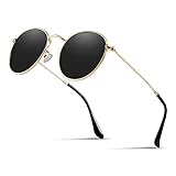 ✔ Best für verschiedene Anlässe - Das kompakte Design der stilvollen runden Brille wirkt nicht sperrig und eignet sich daher besser für hochwertige Modeaccessoires und den täglichen Gebrauch. So entsteht ein eigener Kleiderschrank, eine exquisite Verpackung. Es ist ein schönes und praktisches Geschenk Idee für Freunde und Familie!