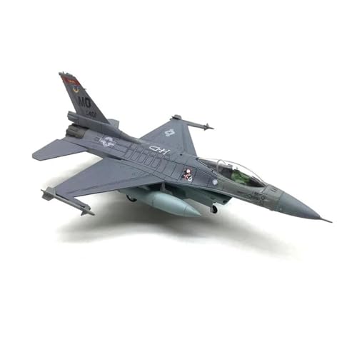 Alliage moulé sous pression pour ce modèle d'avion de chasse F-16 haut de gamme 1/100