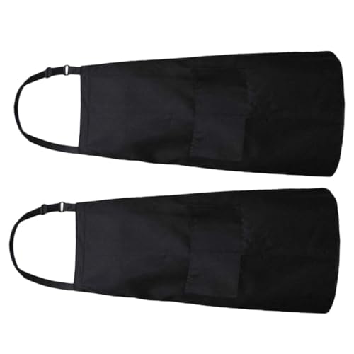 WOFASHPURET 2pcs Kitchen Apron for Men Durable Cooking Apron with Pocket Lightweight Bbq Chef Easy to Clean for Cooking and Grilling