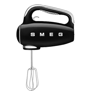 Smeg Red 50’s Retro Style Electric Hand Mixer… (Black)