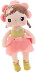 Boneca Metoo De Pelúcia Ângela Flores 33cm (Rosa)