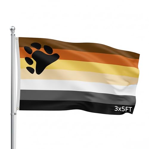SSK® Bear Pride Outdoor Flag - Large 3' x 5',