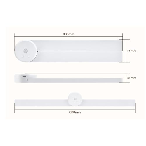 Lámpara de pared con sensor de movimiento y tono regulable 6