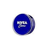 NIVEA Creme (1 x 75 ml), crema hidratante corporal y facial para toda la familia, crema universal para una piel suave e hidratada, crema multiusos