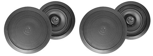 Rockville HC85 8" 700W In-Ceiling Home Theater Speakers (4)