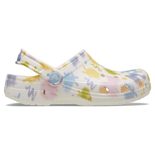 Image of Crocs Unisex-Child Classic Watercolor Marbled Clog