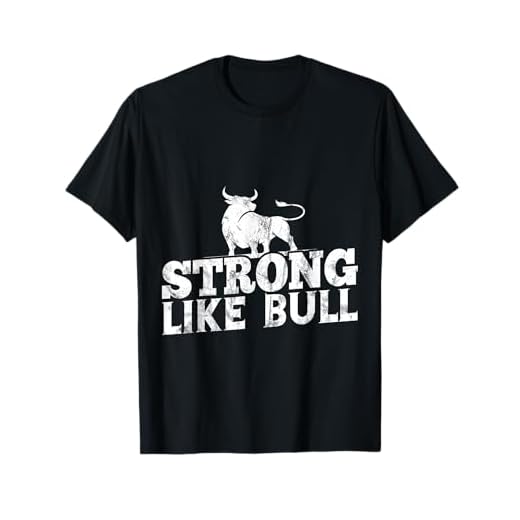 Strong Like A Bull Powerlifting Bodybuilding T-Shirt