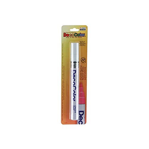 Uchida 300-C-0 Marvy Deco Color Broad Point Paint Marker, White by Marvy Uchida - Used condition - US$6.12
