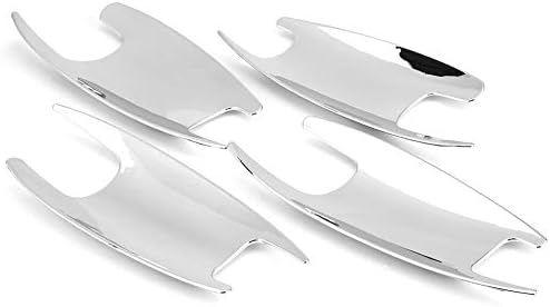 Exterior Door Handles Car Real Carbon Fiber Door Handle Cover Tri Fit For Ercedes-Benz C E S - Foto 9