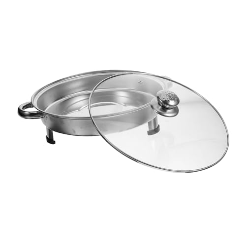 BRIGHTFUFU ビュッフェパン フードウォーマービュッフェ ビュッフェ用の食器洗い コガネムシのコンプリートセット ビュッフェ式スナックトケット 矩形 ステンレス鋼 フードプレート