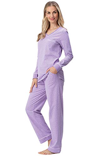 PajamaGram Pajamas For Women - Womens PJ Sets, Pullover Top, 100% Cotton3