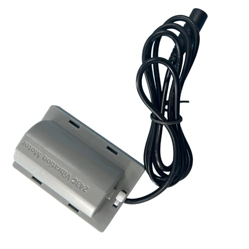 NiuLumea Silla de masaje con motor de vibración de 12 V y equipo de cama, motor de alimentación de rana DC 2430, 75 x 50 x 29 mm, para plástico y metal