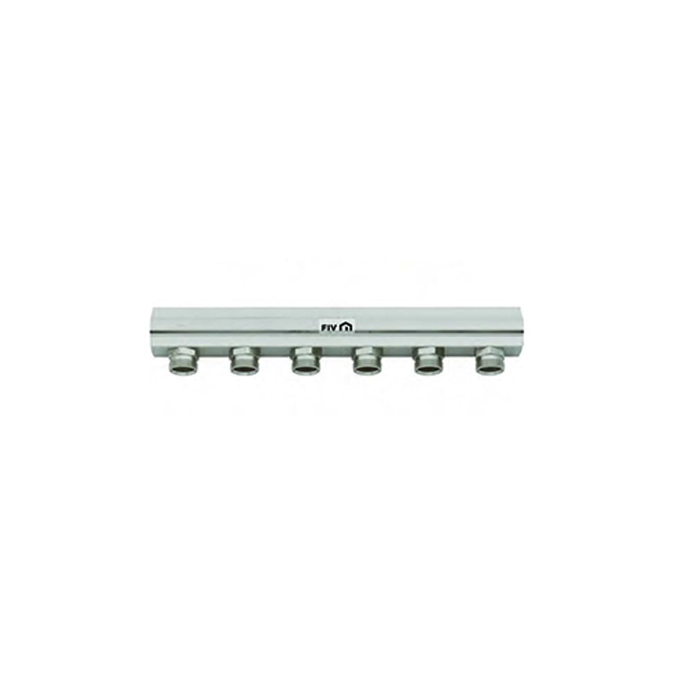 1 PZ COLLETTORE DI DISTRIBUZIONE 1" DERIVAZIONE 24X19 INT. 50 1" x 11 Vie L. 564 mm NextradeItalia Mod.FERX.DIATXN-AETXD-NDEE