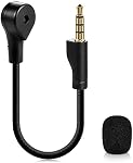 AKKE Mic Replacement for SteelSeries Arctis 1 3.5mm Jack Detachable Microphone Boom Noise Cancelling Compatible for SteelSeries Arctis 1,Gaming Headsets
