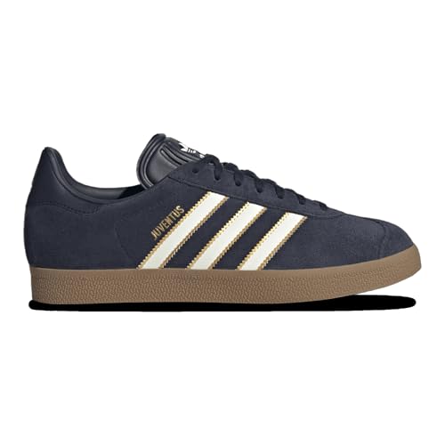 Adidas Gazelle Juventus - Men's (JS3044, Off White/Legend Ink/Football Gold)