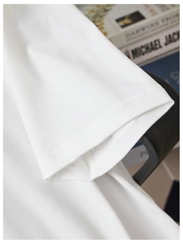 Image of RoseSeek Men's Color Block Short Sleeve Tee Shirts Casual Crewneck T Shirt Trendy Summer Tops