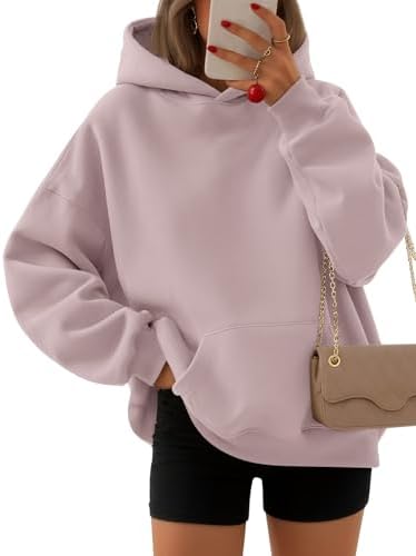 EFAN Women's Hoodies Oversized Sweatshirt Comfort Fleece Sweaters