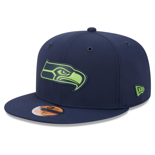 New Era Men's College Navy Seattle Seahawks 2026 Sideline 59FIFTY Fitted Hat