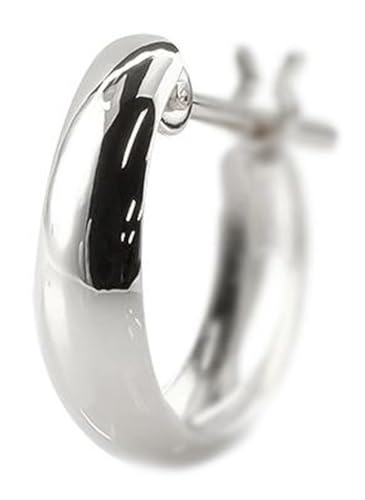 [アトラス] Atrus プラチナ フープピアス メンズ pt900 片耳 ピアス 地金 リング シンプル 極小 男性 人気 小さめ sn