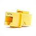 FireFold Cat5E Keystone Jack Yellow - Toolless - No Punch Down Tool Required - UL Listed Flame Retardant