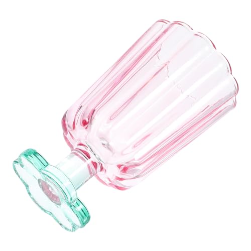 Ciieeo Copas De Copa Vintage Copas De Vidrio Decorativas De Tulipán Con Tallo Copas De Vino Coloridas Copas De Bebida Para Los Amantes Del Vino Compromiso De Boda Del