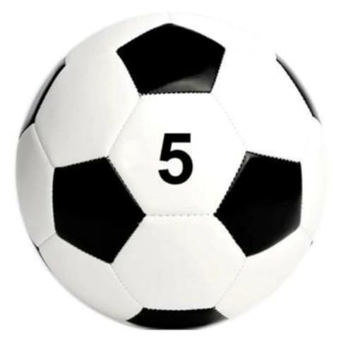 Image of Football Size 5 | Football for Adults Match Ball | Indoor Outdoor Training Foot Ball | Original Ball for Kids & Adults | Football ballsize 5 | with pin