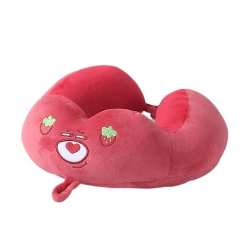 Almohada de viaje de algodón estándar con diseño de dibujos miniatura 1