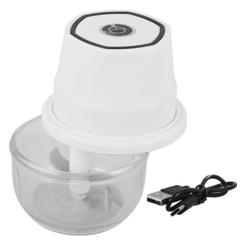 SOLUSTRE Electric Garlic Blender Food Processor Garlic Mincer Slicer for Onions Ginger Outdoor Camping Tool