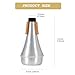 Trumpet Mute And Trumpet Cleaning kit, Trumpet Mute Silencer,Lightweight Aluminum Trumpet Practice Mute, Mouthpiece/Valve/Bore Brushes For Trumpet
