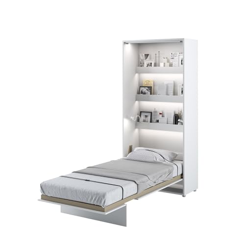 MEBLINI Schrankbett Bed Concept - Wandbett mit Lattenrost -...