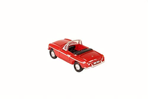 Oxford Diecast MGB Roadster rojo 1:148 miniatura 2