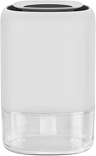 Déshumidificateur d'air électrique 1400ML Initial à une touche, arrêt automatique, mini déshumidificateur portable convient à la maison, à la salle de bain, à la chambre, au bureau, au placard et à