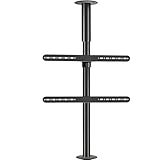 ShaiVrissian Marco Giratorio De 360 Grados para TV LCD,Soporte Giratorio,Rotación Completa E Inclinación Ajustable,Compatible con Pantallas LED 32-75 Pulgadas,hasta 45,5 Kg 59-76cm