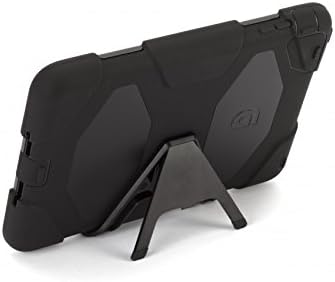 iPad Mini 1/2/3 Rugged Case, Survivor All-Terrain Case Plus Stand, Black