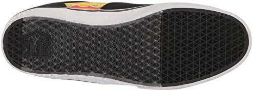 Etnies Men's Flux Low Top Skate Shoe, Black/White/Print, 8 | Image 3