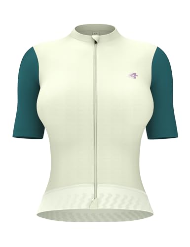 LAMEDA Cycling Jersey Women, Breathable Bike Shirts for Women Biking Tops with Pockets, Bicycle...