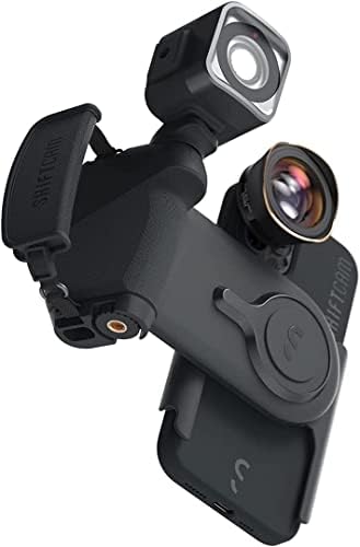 ShiftCam ProGrip Starter Kit - DSLR style mobile battery grip - Wireless Shutter Button - Built in Powerbank - Qi Wireless Charging - Freestanding Dock - Tripod Mount - Works with Android and iPhone