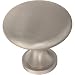 Garrett Kitchen Cabinet Hardware Knob, Satin Nickel, 1-1/4, Packaging May Vary