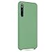 Produktbild Alsoar Hülle ersatz für Xiaomi Mi 9 SE Hülle,Original Handyhülle Matte Weich Liquid Silicone Schutzhülle Bumper Case Schutz vor Stoßfest Flexibel Dünn Cover mit Schutz für Xiaomi 9 SE (Grün)